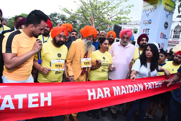 Baisakhi Marathon in Delhi