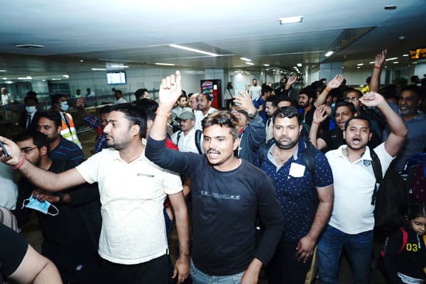 Operation Kaveri" 360 Indian Swadesh Parte from Sudan