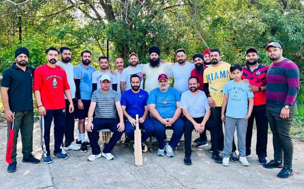 when Sports Minister Meet Hare came to play cricket at the secretariat ground