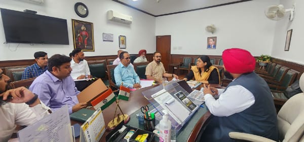 Weekly review to speed up Nangal Flyover project