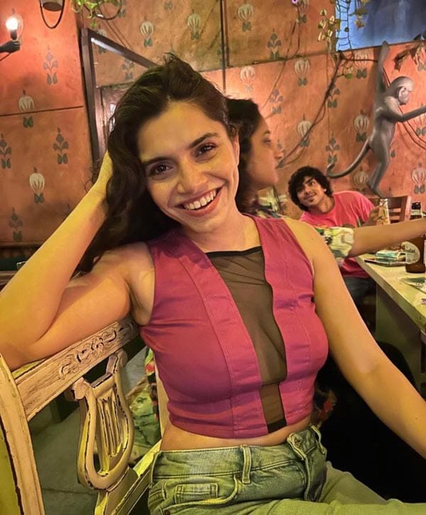 After being released from the drug case in Sharjah, actress Krishna Perera reached Mumbai