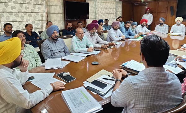 ETO holds head-wise detailed review meeting of PWD