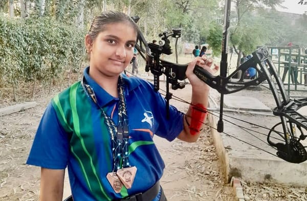 Danishveer Kiran won two medals