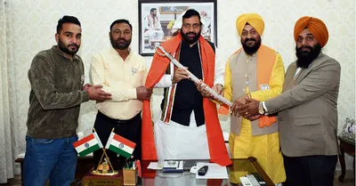 ਸ਼ੰਭੂ ਬਾਰਡਰ ਖੁੱਲ੍ਹਵਾਉਣ ਲਈ ਸੈਣੀ ਨੂੰ ਮਿਲਿਆ ਭਾਜਪਾ ਦਾ ਵਫ਼ਦ