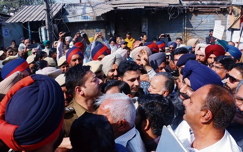 ਈਐੱਸਜ਼ੈੱਡ: ਘਰ ਬਚਾਉ ਮੰਚ ਵੱਲੋਂ ਪੰਜਾਬ ਸਰਕਾਰ ਖ਼ਿਲਾਫ਼ ਧਰਨਾ