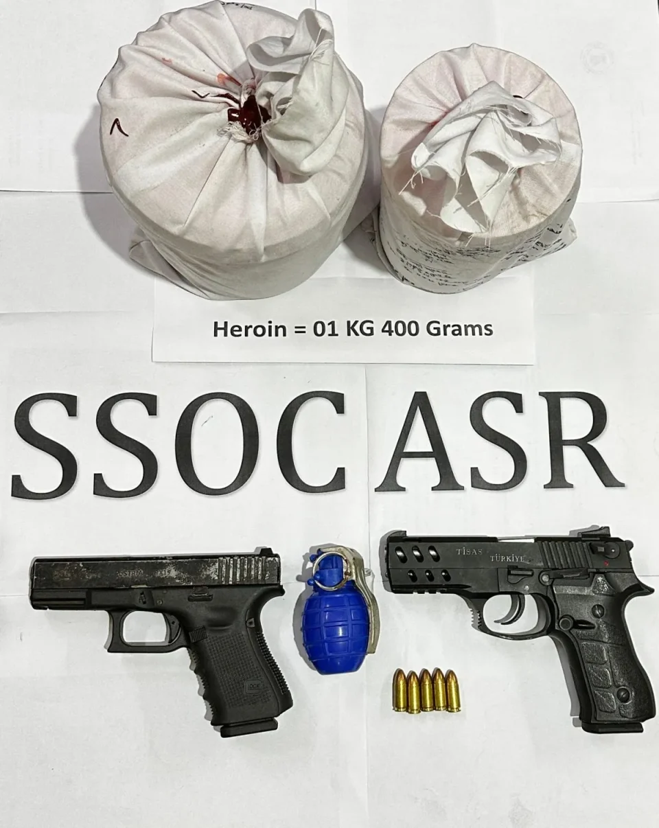 ਅੰਮ੍ਰਿਤਸਰ: ਪੁਲੀਸ ਸਟੇਸ਼ਨ ’ਤੇ ਹੋਏ ਗ੍ਰਨੇਡ ਹਮਲੇ ਦੇ ਮਾਮਲੇ ’ਚ ਦੋ ਗ੍ਰਿਫਤਾਰ