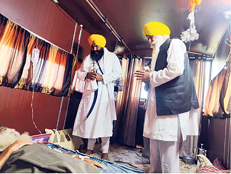 ਕਿਸਾਨ ਮੋਰਚੇ ਦੀ ਚੜ੍ਹਦੀ ਕਲਾ ਲਈ ਪਾਠ ਦੇ ਭੋਗ