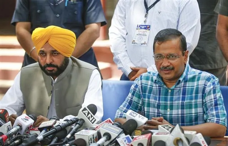 ਭਗਵੰਤ ਮਾਨ ਨੂੰ ਮੁੱਖ ਮੰਤਰੀ ਦੇ ਅਹੁਦੇ ਤੋਂ ਹਟਾਉਣ ਦੀ ਫ਼ਿਰਾਕ ’ਚ ਹੈ ਕੇਜਰੀਵਾਲ: ਭਾਜਪਾ
