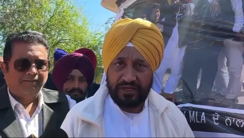 ਮੁੱਖ ਮੰਤਰੀ ਵੱਲੋਂ ਕਿਸਾਨਾਂ ਨੂੰ ਧਰਨੇ ਲਗਾਉਣ ਲਈ ਮਜਬੂਰ ਕੀਤਾ ਜਾ ਰਿਹੈ: ਚੰਨੀ