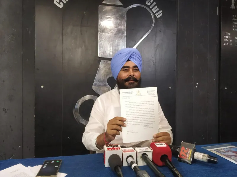 ਸਾਬਕਾ ਵਿਧਾਇਕ ਅਮਰਜੀਤ ਸਿੰਘ ਸੰਦੋਆ ਵੱਲੋਂ ‘ਆਪ’ ਤੋਂ ਅਸਤੀਫਾ
