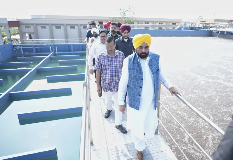 ਕੇਜਰੀਵਾਲ ਵੱਲੋਂ ਮੁਹਾਲੀ ’ਚ ਸੀਵਰੇਜ ਟਰੀਟਮੈਂਟ ਪਲਾਂਟ ਦਾ ਉਦਘਾਟਨ