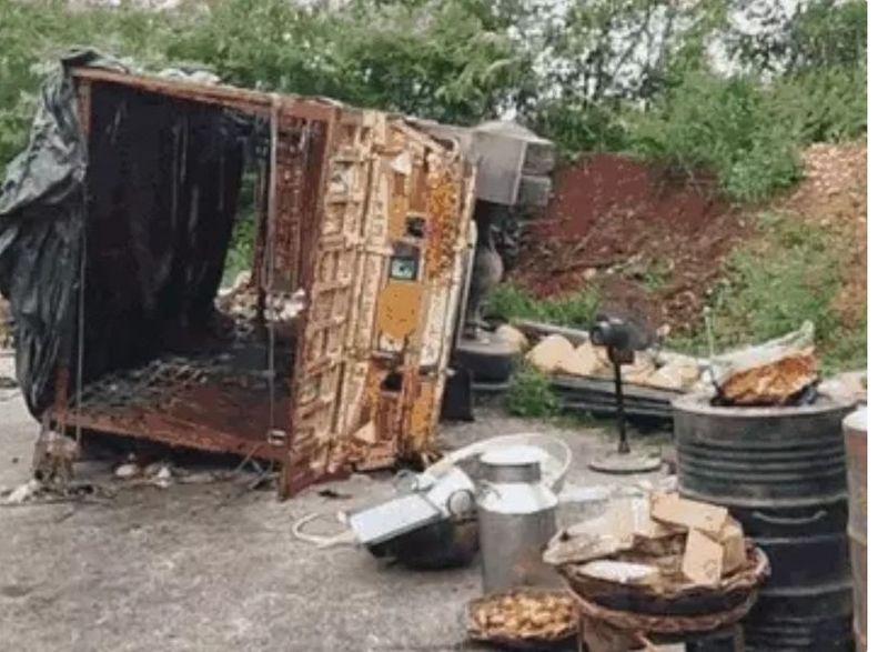 ਕਾਂਗੜਾ ’ਚ ਢਲਿਆਰਾ ਨੇੜੇ ਟਰੱਕ ਪਲਟਿਆ; ਇਕ ਮੌਤ, 4 ਜ਼ਖ਼ਮੀ