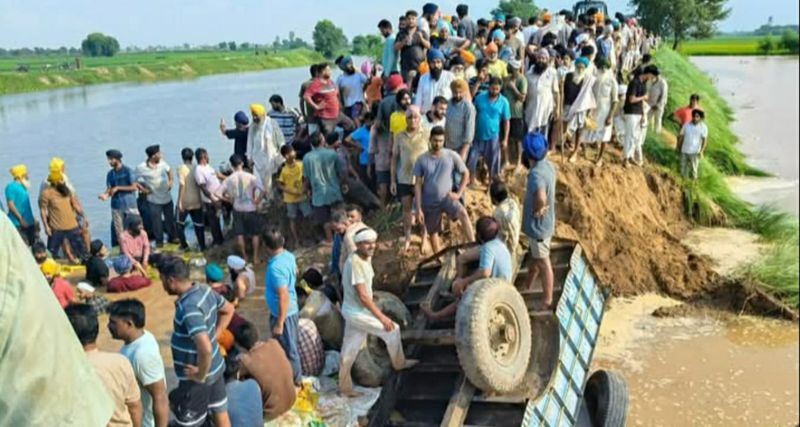 ਸਾਗਰਾ ਪਾੜੇ ’ਚ ਪਏ ਪਾੜ ਨੂੰ ਕਿਸਾਨਾਂ ਨੇ ਪੂਰਿਆ; ਪ੍ਰਸ਼ਾਸਨ ਗਾਇਬ