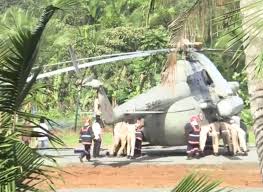 ਕੇਰਲਾ ਵਿਚ ਰਾਸ਼ਟਰਪਤੀ ਮੁਰਮੂ ਦੇ ਹੈਲੀਕਾਪਟਰ ਹੇਠੋਂ ਧਸਿਆ ਹੈਲੀਪੈਡ ਦਾ ਹਿੱਸਾ, ਵੱਡੇ ਹਾਦਸੇ ਤੋਂ ਬਚਾਅ