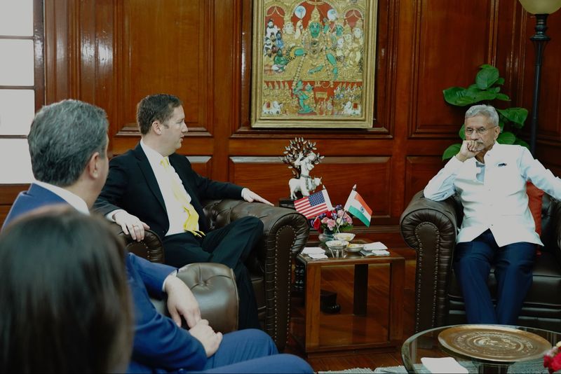 ਜੈਸ਼ੰਕਰ ਵੱਲੋਂ ਅਮਰੀਕੀ ਰਾਜਦੂਤ ਸਰਜੀਓ ਗੋਰ ਨਾਲ ਮੁਲਾਕਾਤ ਕੀਤੀ