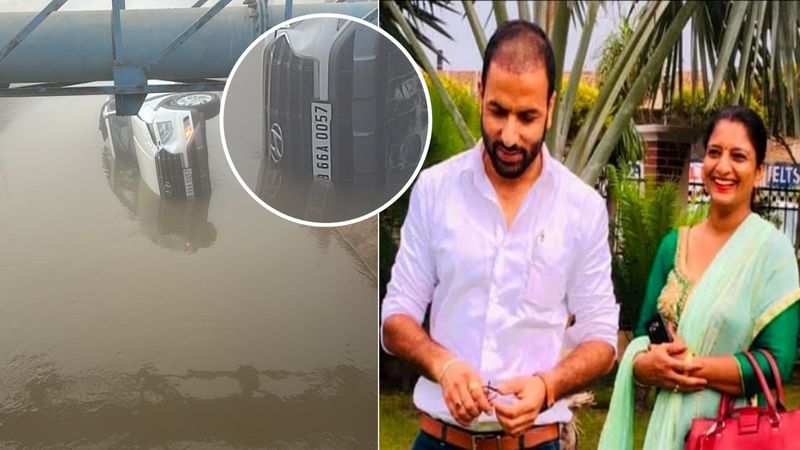 ਕਾਰ ਨਹਿਰ ’ਚ ਡਿੱਗੀ, ਚੋਣ ਡਿਊਟੀ ਲਈ ਜਾ ਰਹੇ ਅਧਿਆਪਕ ਜੋੜੇ ਦੀ ਮੌਤ