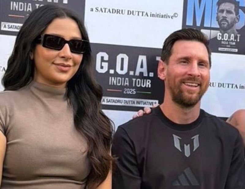 ਮੈਸੀ ਨਾਲ ਤਸਵੀਰਾਂ ਪੋਸਟ ਕਰਨ ’ਤੇ ਅਦਾਕਾਰਾ ਸੁਭਾਸ਼੍ਰੀ ਟ੍ਰੋਲ: ਪਤੀ ਨੇ ਕੀਤਾ ਬਚਾਅ