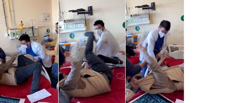 ਸ਼ਿਮਲਾ ਦੇ ਸਰਕਾਰੀ ਹਸਪਤਾਲ ਵਿੱਚ ਡਾਕਟਰ ਵੱਲੋਂ ਮਰੀਜ਼ ਦੀ ਕੁੱਟਮਾਰ