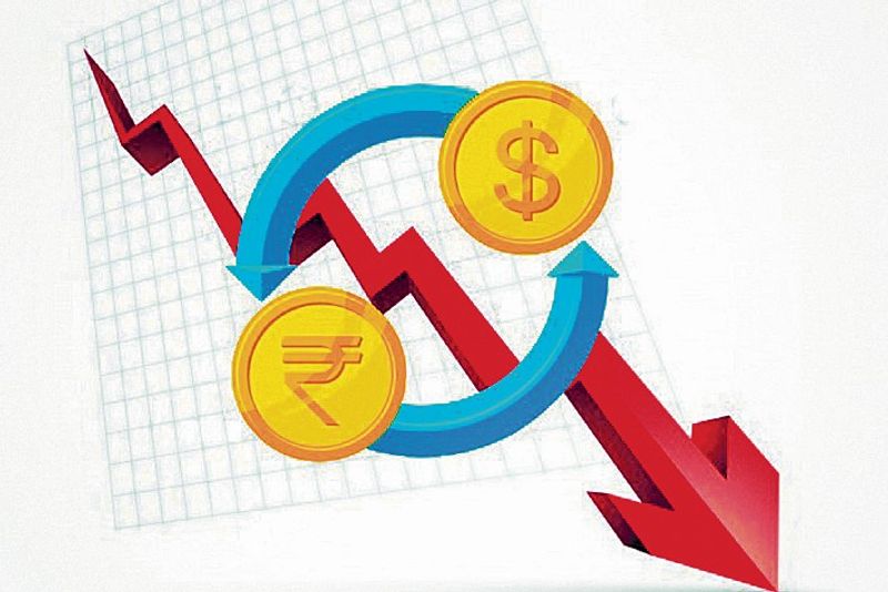 ਰੁਪੱਈਆ ਡਾਲਰ ਦੇ ਮੁਕਾਬਲੇ ਸਭ ਤੋਂ ਹੇਠਲੇ ਪੱਧਰ ’ਤੇ ਬੰਦ