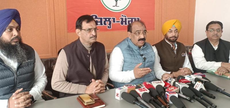 ਕਾਨੂੰਨ-ਵਿਵਸਥਾ, ਰੋਜ਼ਗਾਰ ਅਤੇ ਕਿਸਾਨ ਹਿਤਾਂ ਵਰਗੇ ਮਸਲਿਆਂ ‘ਤੇ ਪੰਜਾਬ ਸਰਕਾਰ ਪੂਰੀ ਤਰ੍ਹਾਂ ਨਾਕਾਮ