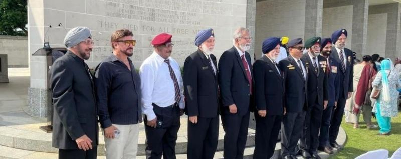 ਦੂਜੀ ਵਿਸ਼ਵ ਜੰਗ ਦੌਰਾਨ ਸਿੰਗਾਪੁਰ-ਮਲਾਇਆ ਦੀ ਰੱਖਿਆ ਕਰਦੇ ਹੋਏ ਸ਼ਹੀਦ ਹੋਏ ਸਿੱਖ ਫ਼ੌਜੀਆਂ ਨੂੰ ਯਾਦ ਕੀਤਾ ਗਿਆ