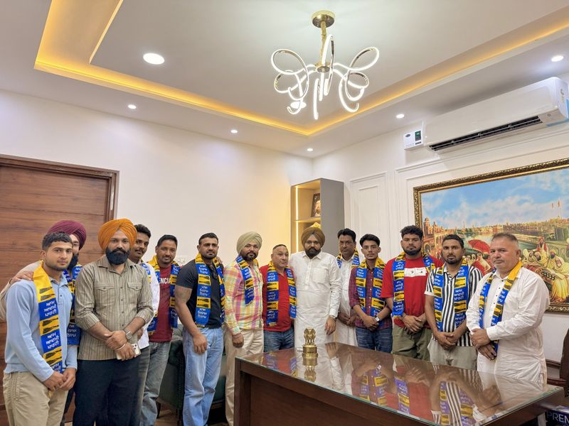ਕਬੱਡੀ ਖਿਡਾਰੀ ਸਾਥੀਆਂ ਸਣੇ ‘ਆਪ’ ਵਿੱਚ ਸ਼ਾਮਲ