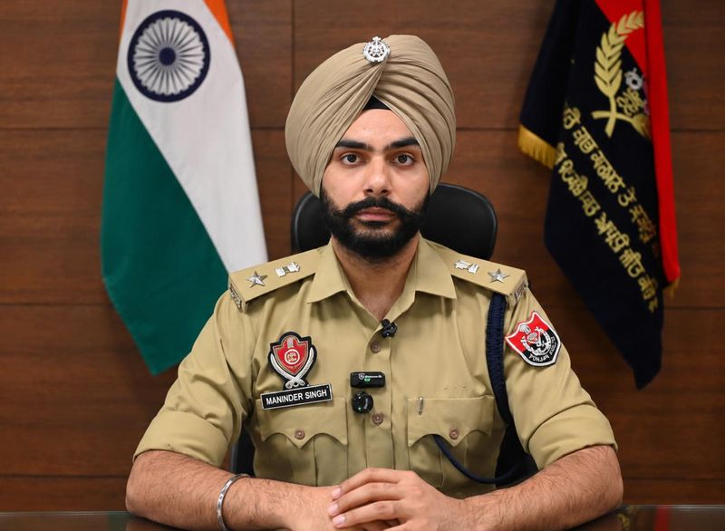 ਰੋਪੜ ਦੇ SSP ਮਨਿੰਦਰ ਸਿੰਘ ਦੇਸ਼ ਦੇ 25 ਬਿਹਤਰੀਨ ਪੁਲੀਸ ਅਧਿਕਾਰੀਆਂ 'ਚ ਸ਼ਾਮਲ
