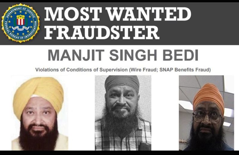 ਅਮਰੀਕਾ ਤੋਂ ਭੱਜ ਕੇ ਭਾਰਤ ਆਉਣ ਦਾ ਸ਼ੱਕ: FBI ਦੀ ਸੂਚੀ 'ਚ ਸ਼ਾਮਲ ਹੋਇਆ ਭਾਰਤੀ ਮੂਲ ਦਾ ਭਗੌੜਾ