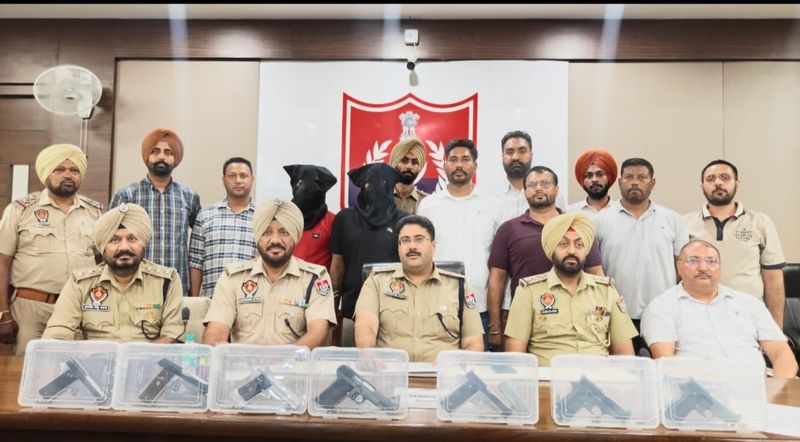 ਪਟਿਆਲਾ ਪੁਲੀਸ ਦੀ ਵੱਡੀ ਸਫ਼ਲਤਾ: ਅੰਤਰਰਾਜੀ ਅਸਲਾ ਤਸਕਰੀ ਗਿਰੋਹ ਦੇ ਦੋ ਮੈਂਬਰ 7 ਪਿਸਤੌਲਾਂ ਸਮੇਤ ਗ੍ਰਿਫ਼ਤਾਰ