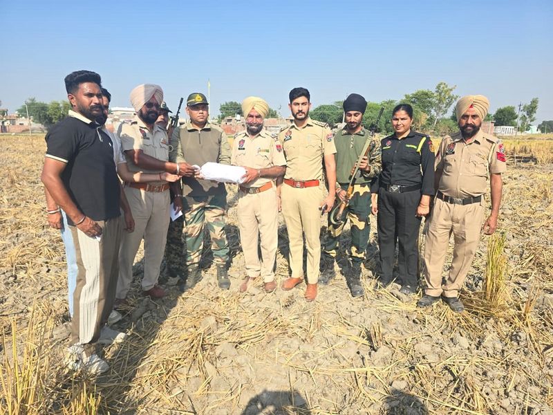 ਸਰਹੱਦ ਪਾਰੋਂ ਡਰੋਨ ਰਾਹੀਂ ਭੇਜੀ 4 ਲੱਖ ਦੀ ਜਾਅਲੀ ਕਰੰਸੀ ਬਰਾਮਦ